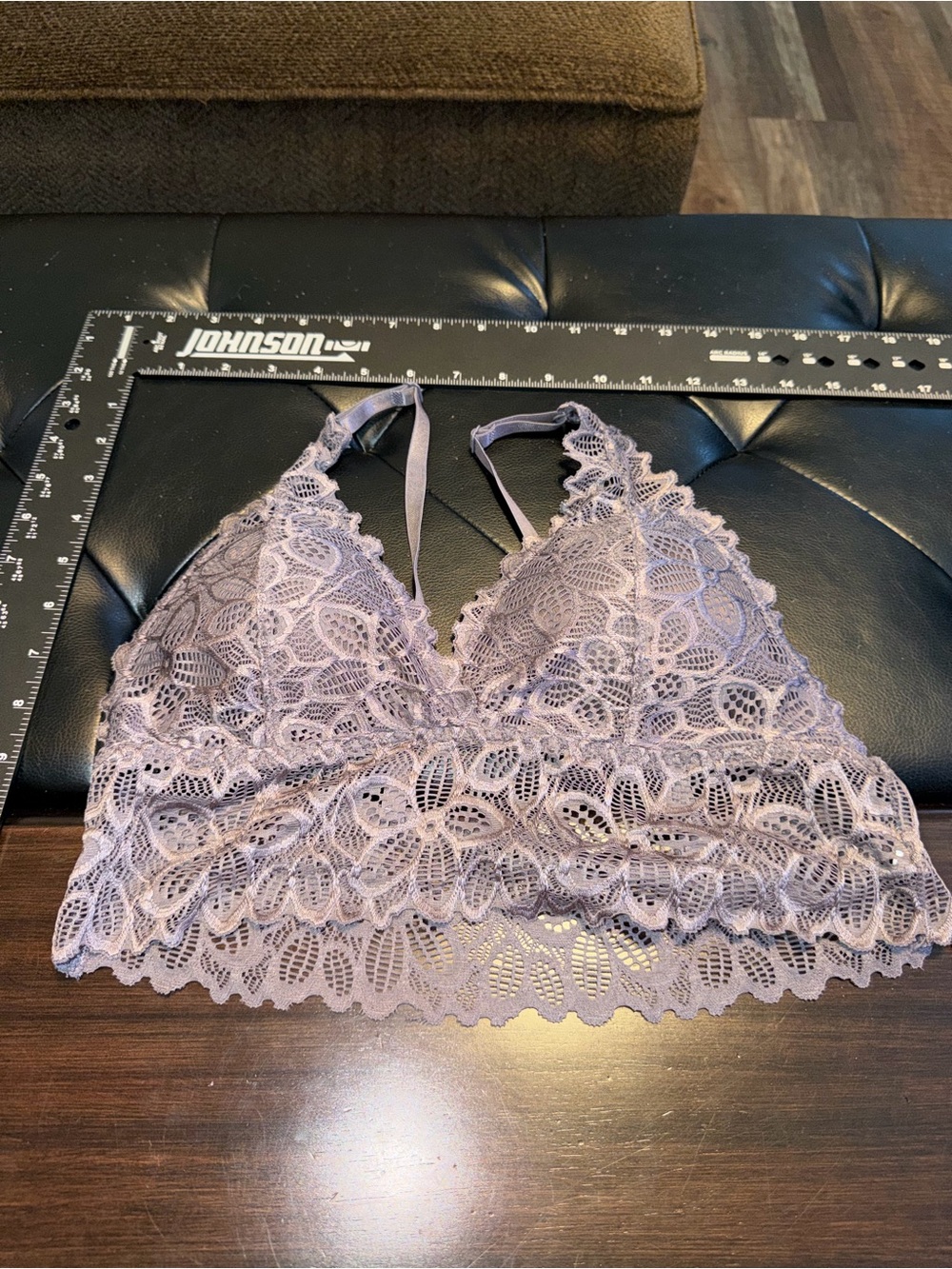 Lace Bralette in Lavender - Women Intimates